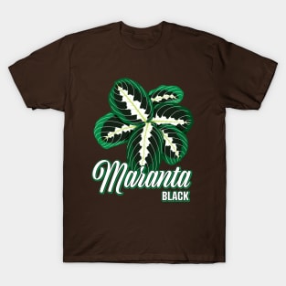 Maranta Black T-Shirt